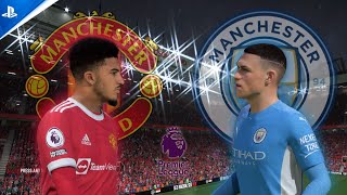 Friends Become Enemies in the Manchester Derby | Jadon Sancho FIFA 22 Player Career Mode Ep 4