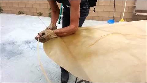 cutting some hide with aussie strander