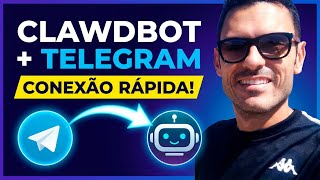 Como Conectar o CLAWDBOT no TELEGRAM (Rápido e Fácil!) 🤖!