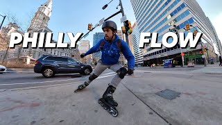 Shredding Philly!  Inline Skating City Flow Skate