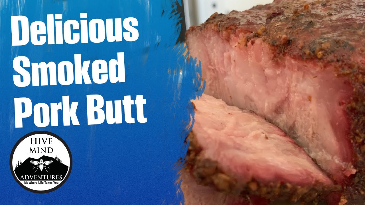 Smoked Boneless Pork Butt King Griller Smokin Ace Charcoal Offset