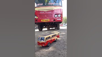 miniature KSRTC fast passenger bus AD Mech⚙️🛠️ ##shorts💖