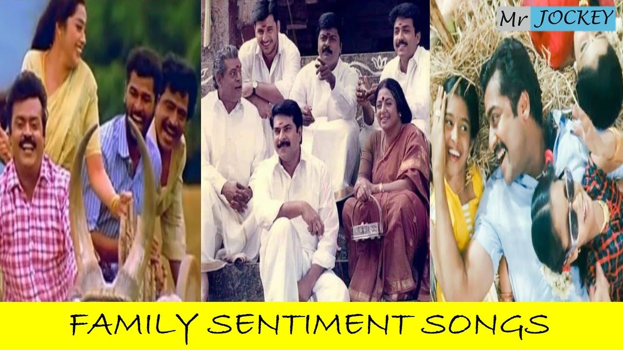 FAMILY SENTIMENT SONGS  FAMILY SONGS TAMIL  90s  2k SONGS  KUDUMBA PAADALGAL  MR JOCKEY