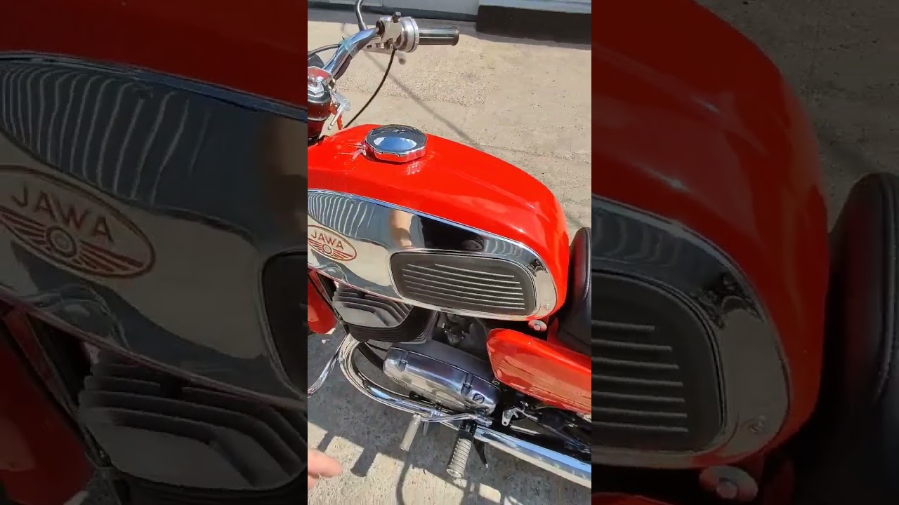 Jawa 634 небольшой советский тюнинг 