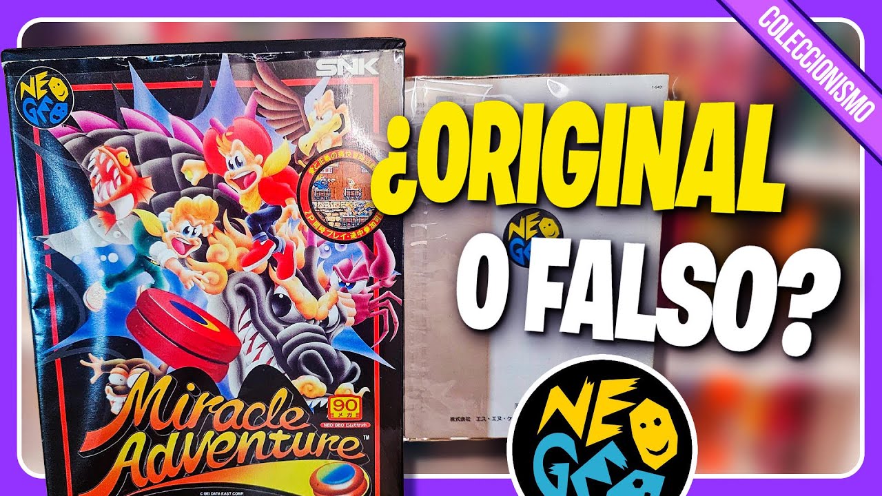 MIRACLE ADVENTURE NEO Geo AES Original Game Ntsc-jap EUR 950,00 - ES