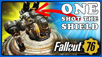Fallout 76: Raid Guardian EN06 One Shot The Shield and It will Never Fire at You ;).