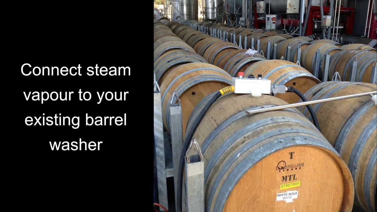 Wine Barrel Cleaning Overview Presentation YouTube