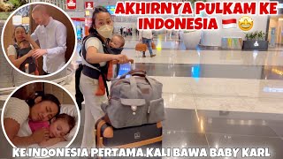 PULANG KAMPUNG KE INDONESIA PERTAMA KALI BAWA BABY