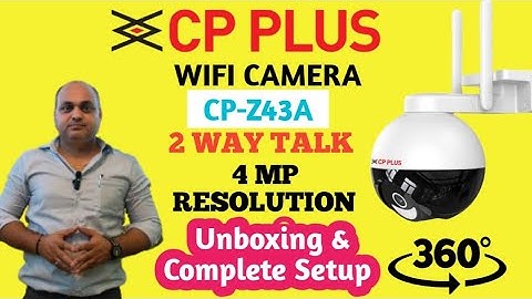 The Future of Surveillance: CP Plus PTZ Camera Unboxing & Setup