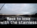 Loredo Texas to Iowa with stainless steel