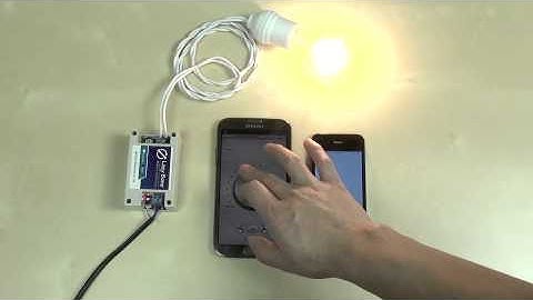 Lazybone controlled by SUMSUNG GALAXY and iPhone via Wifi