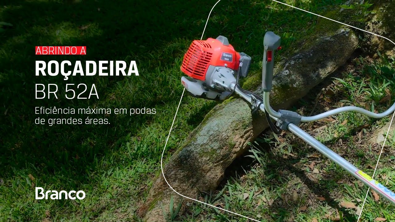 Abrindo sua Roçadeira BR 52A