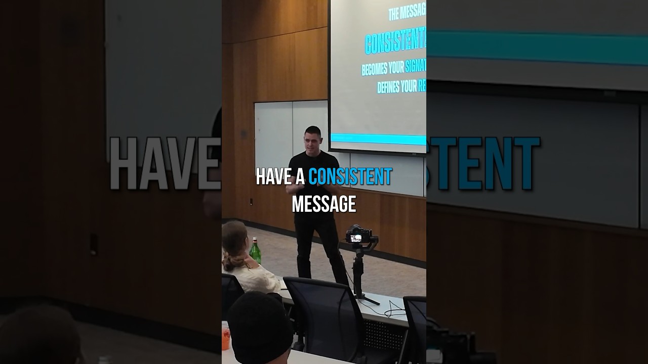 “Share your story and brand message so much that it becomes annoying.” 🫣
