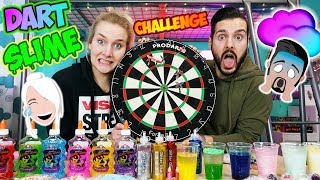 DART SLIME CHALLENGE! Dart entscheidet welchen Schleim Kaan & Nina nehmen! DIY Schleim selber machen DART SLIME CHALLENGE! Dart entscheidet welchen Schleim Kaan & Nina nehmen! DIY Schleim selber machen