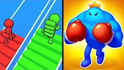 Bridge Race vs Punchy Race 3d New Levels Big New Update Max Walkthrough Android iOS Gameplay Level79