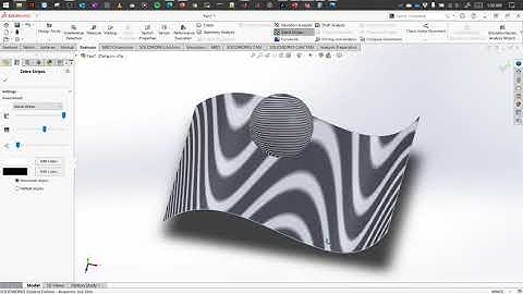 Zebra Stripes Curvature Conclusion (Solidworks Intermediate Workshop)