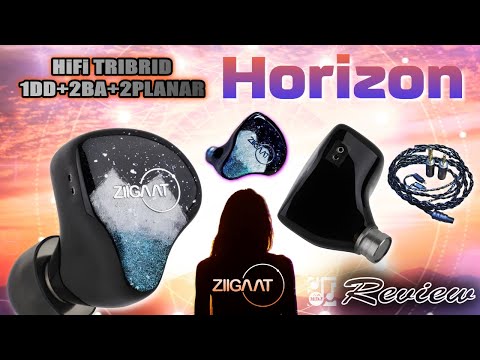 Delicate feel👍 1DD+2BA+2PLANAR Model [ ZiiGaat HORIZON ] Review