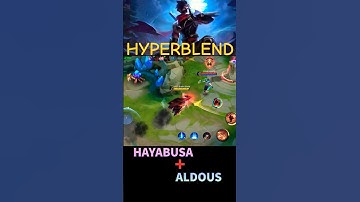 Hayabusa+Aldous Hyperblend Ulti Combo#mlbbshorts #mobilelegends #hyperblend #gameplayproplayer