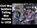 Civil War Soldiers Telling War Stories in 1938: Gettysburg, Pennsylvania Veteran&#39;s Reunion