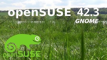 openSUSE 42.3 GNOME