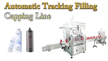 Facial Spray Bottle Automatic Tracking Filling Capping Line