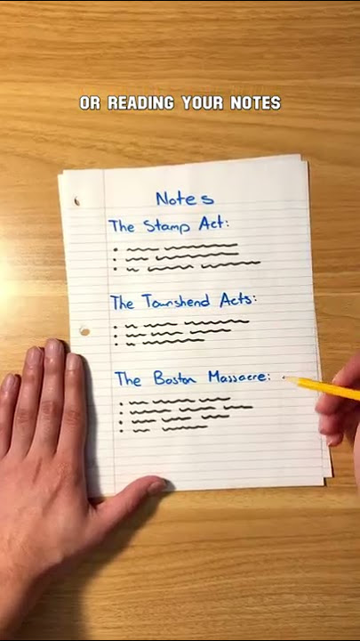 Do This Before Your History Exam