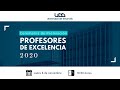 Ceremonia de Premiación | Profesores de Excelencia Pregrado y Postgrado | Sede Santiago