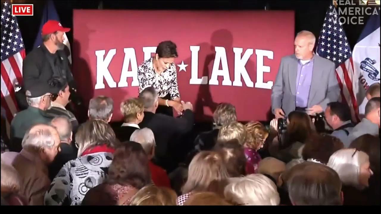 Kari Lake Event, Bettendorf, Iowa. YouTube