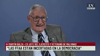 Martín Balza: "Fue innecesario el golpe de estado de 1976"; +Entrevistas con Luis Novaresio