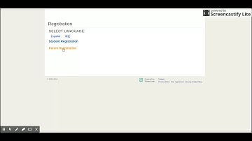 Schoolloop Registration for Parents