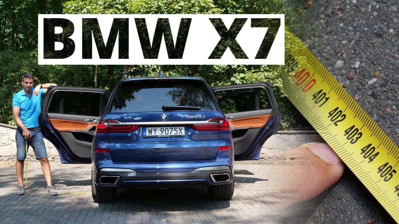 BMW X7 - powodzenia z szukaniem miejsca