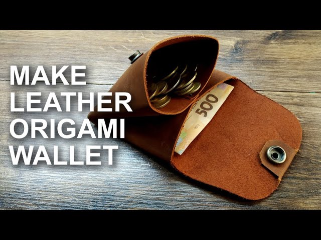 Smoll Origami Leather Wallet  Minimalism Reimagined by Studio