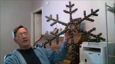 Video Introducing My New 3D Printed 2811 Compatible Snowflake