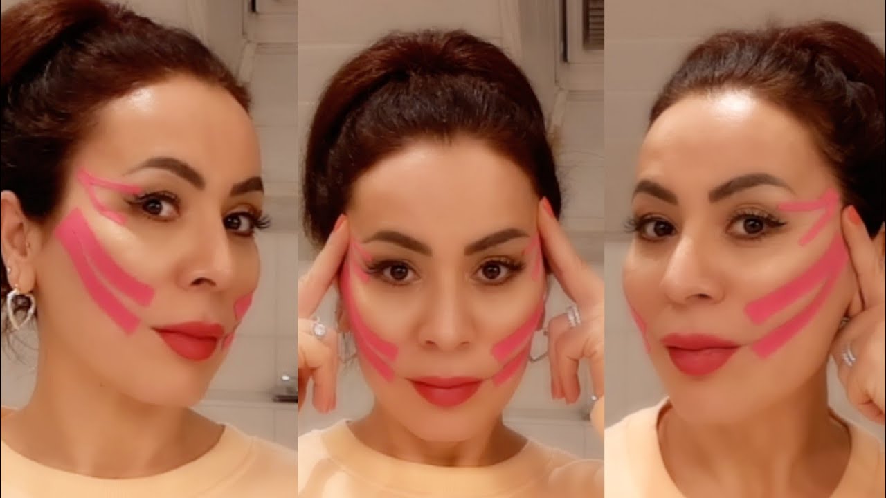 أحسن طريقة لشد الوجه طبيعية%100 من أول إستعمال ✨😃 لاول مره تشوفوها في اليوتيوب 🌟