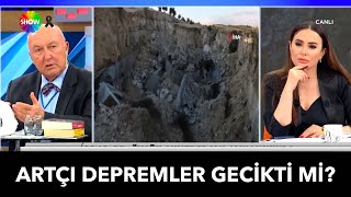 6'dan büyük artçı depremler gecikti mi?