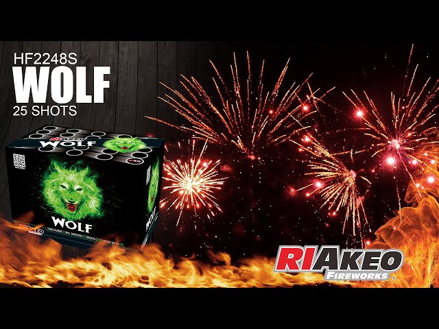 WOLF ▻ HF2248S ▻ RIAKEO FIREWORKS - YouTube