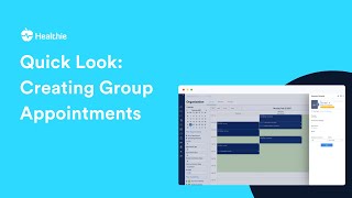 Quick Look: Creating Group Appointments | Healthie