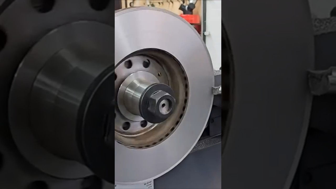 Why mechanics resurface brake discs this way 
