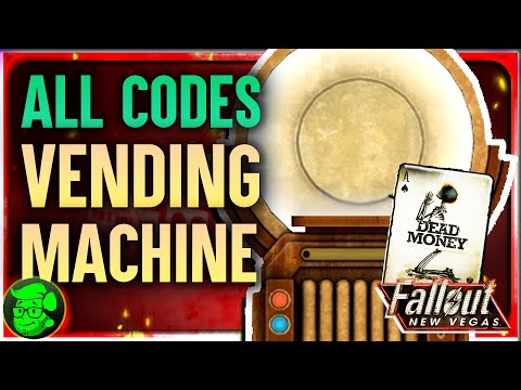 FNV Dead Money Unlock ALL Vending Machine Codes
