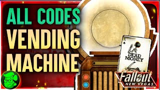 FNV Dead Money: Unlock ALL Vending Machine Codes