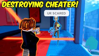 OBLITERATING SPEED and FLY CHEATER in Roblox Jailbreak!