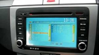 VW Passat B6/Golf /Bora 2006 onwards DVD/DViX/GPS/BLUETOOTH unit