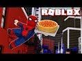 SPIDERMAN DELIVERING PIZZAS in ROBLOX