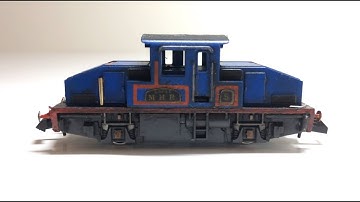 Making MHR Number 5 Eagle- a custom N gauge locomotive