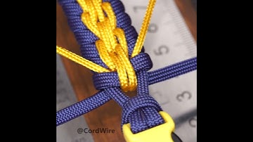 Chain Links paracord bracelet #shorts