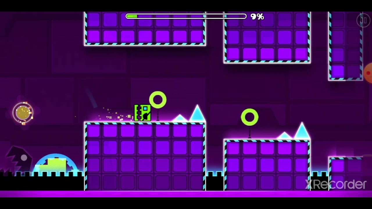 Прохождение геометрии даш meltdown 3 coins | Geometry Dash meltdown ...