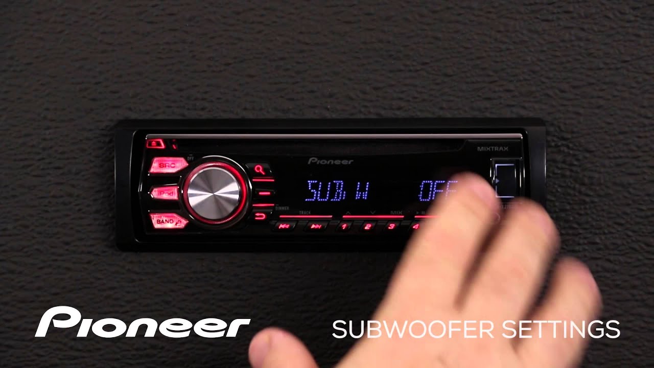 To - - Subwoofer Settings - YouTube