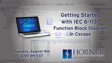 Getting Started with IEC 6-1131 Function Block Diagram in Cscape