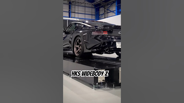 Did HKS kill it with their new prototype widebody for the Z? Credit- IG: hks_japan