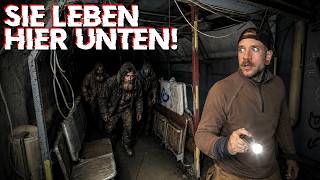 IN DIESEM VERLASSENEN TUNNEL-SYSTEM LEBEN MENSCHEN!